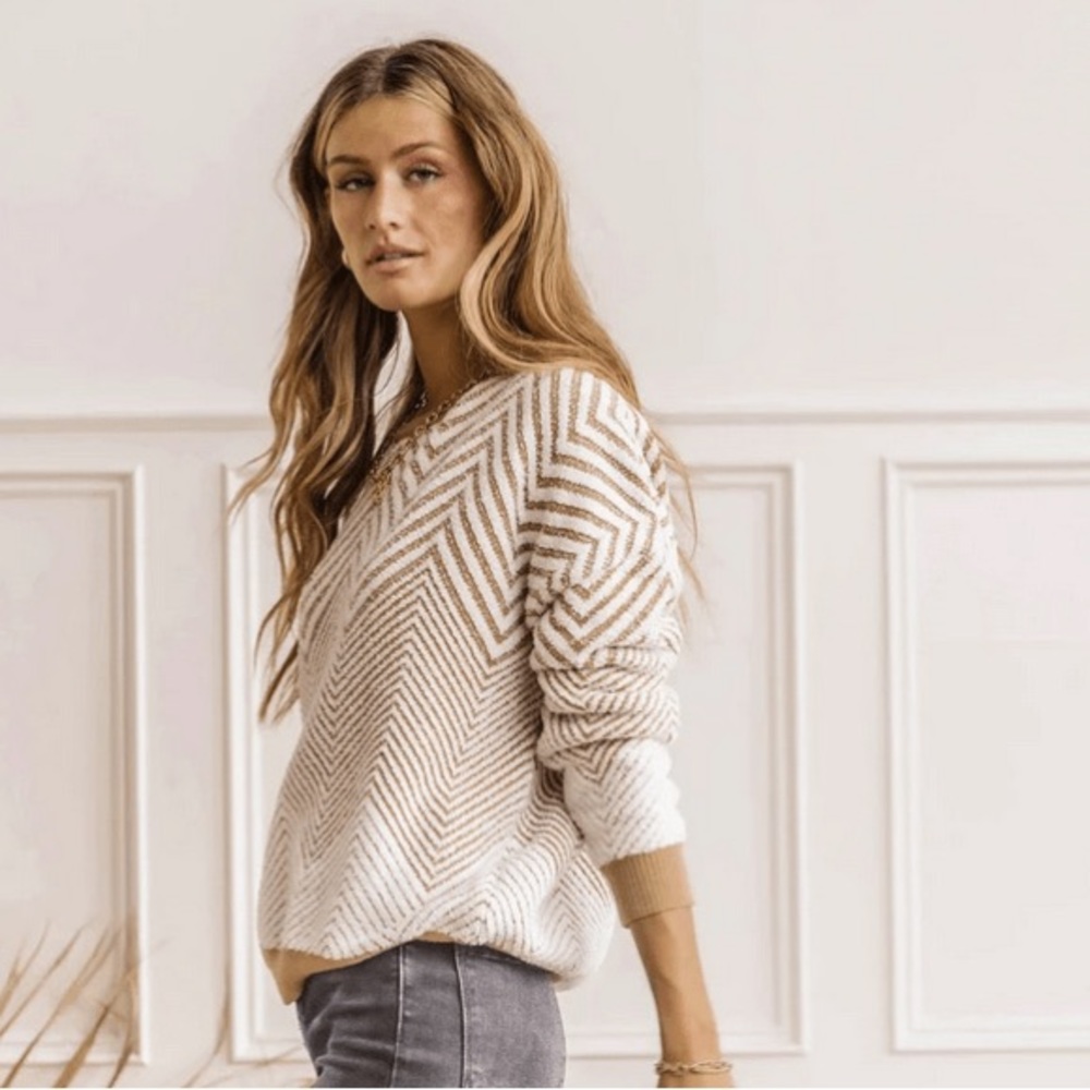 BOHME Lorena Chevron Sweater